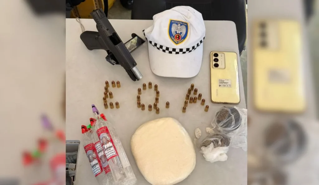 Motorista Foge de Blitz em Ponta da Fruta e Deixa Família Dentro do Carro