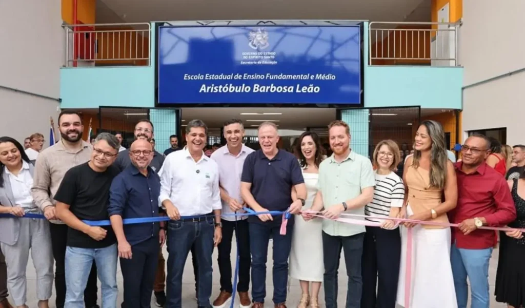 Nova Sede da Escola Aristóbulo Barbosa Leão é Inaugurada na Serra com Investimento de R$ 34 Milhões