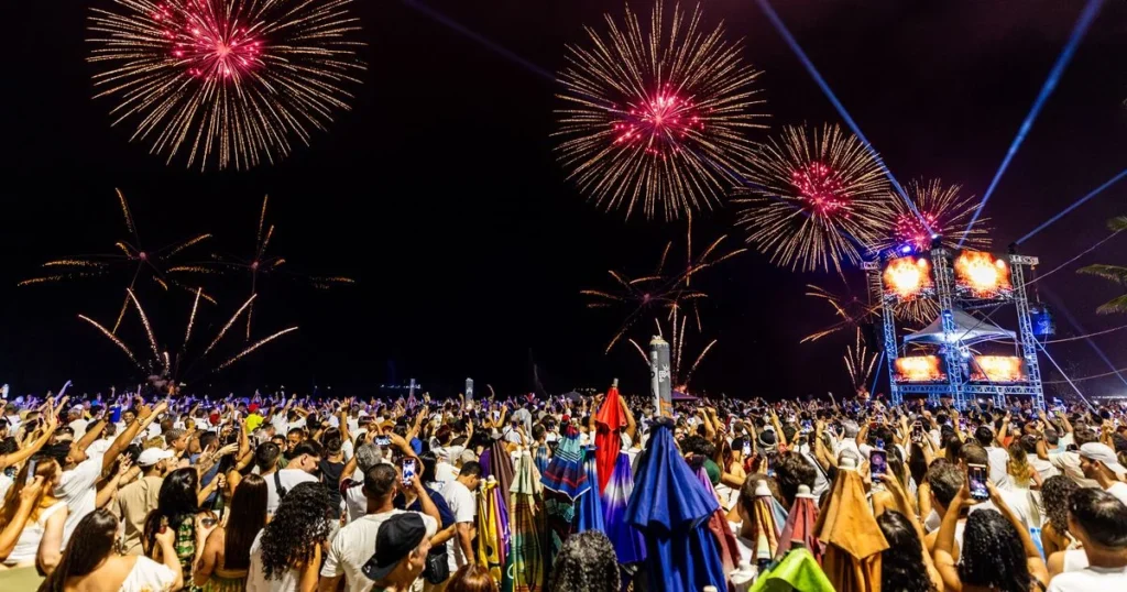 Réveillon 2026 em Vila Velha: 14 Minutos de Fogos e DJs em Grande Estilo