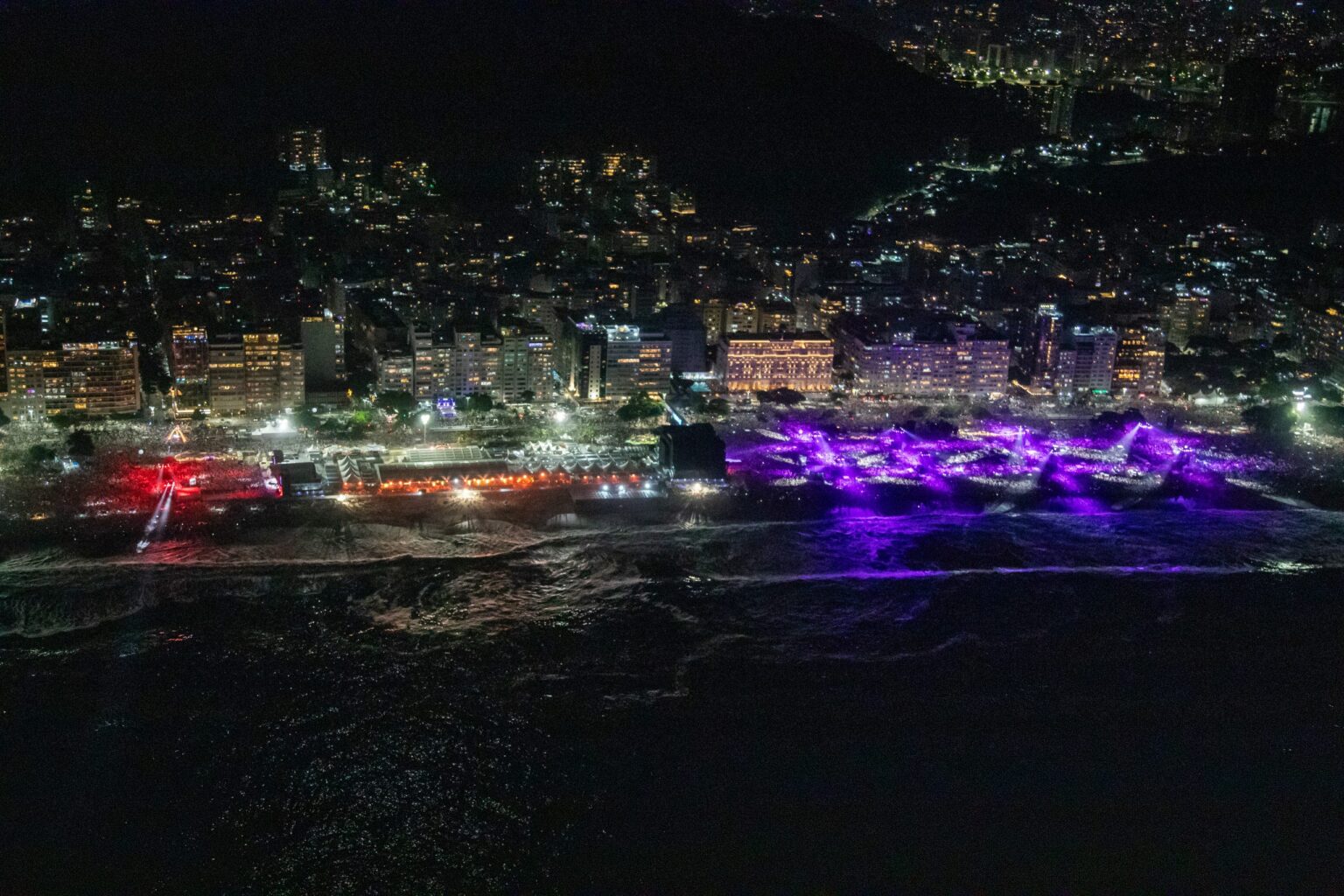 Atendimento de Saúde em Copacabana: Cerca de 500 Pessoas Recebem Cuidados Durante a Virada do Ano