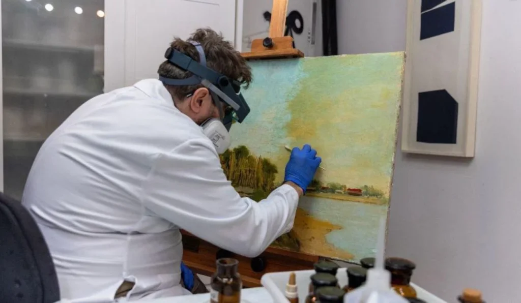 Duas Telas Restauradas Retornam ao Museu Homero Massena em Grande Estilo