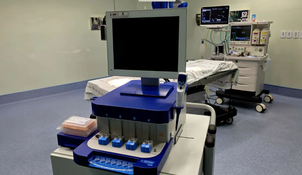 Equipamento Inovador para Análise de Coágulos Sanguíneos Chega ao Espírito Santo Equipamento Inovador para Análise de Coágulos Sanguíneos Chega ao Espírito Santo