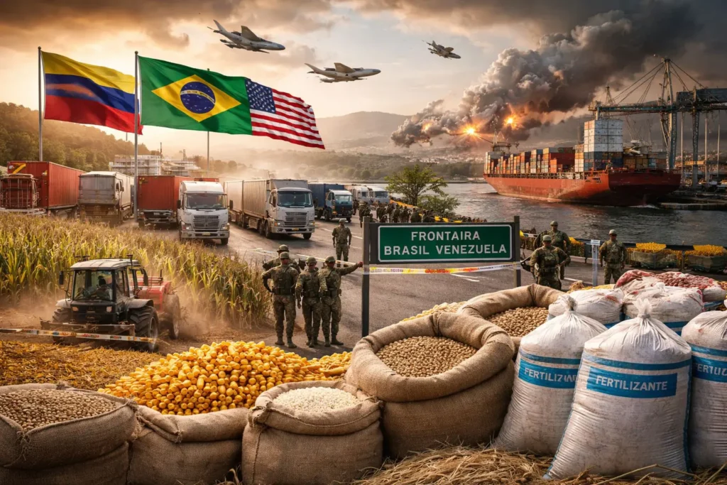 Impactos Geopolíticos: Como o Ataque dos EUA à Venezuela Afeta o Agronegócio Brasileiro