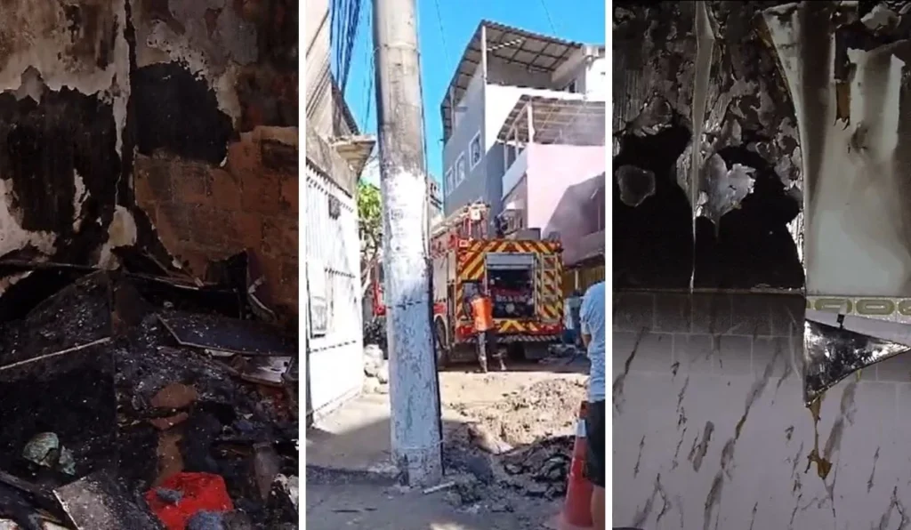 Incêndio Devasta Casa em Vila Velha e Família Enfrenta Desafio de Recomeço