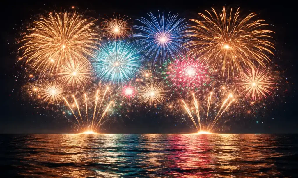 Réveillon em Camburi: Show de Luzes e Clima de Paz Anunciam a Chegada de 2026