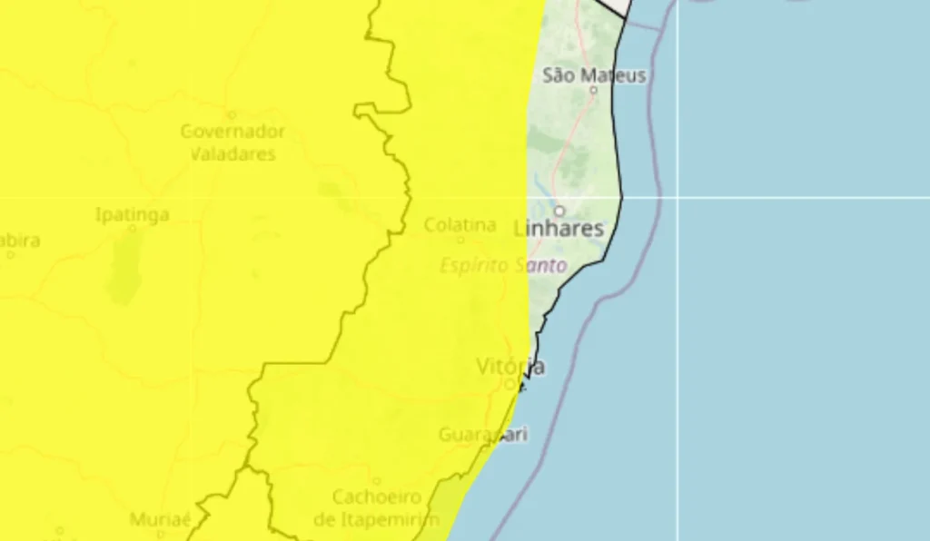 Calor de até 37°C e alerta de chuvas no Espírito Santo neste fim de semana Calor de até 37°C e alerta de chuvas no Espírito Santo neste fim de semana