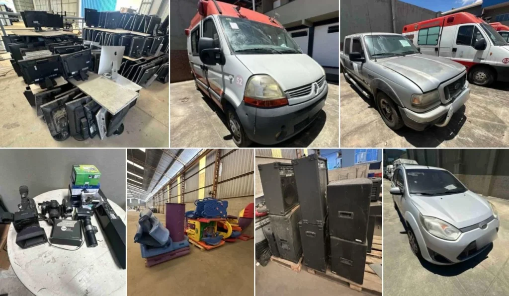 Leilão do Estado: Ambulâncias, Carros e Computadores A Partir de R$ 70