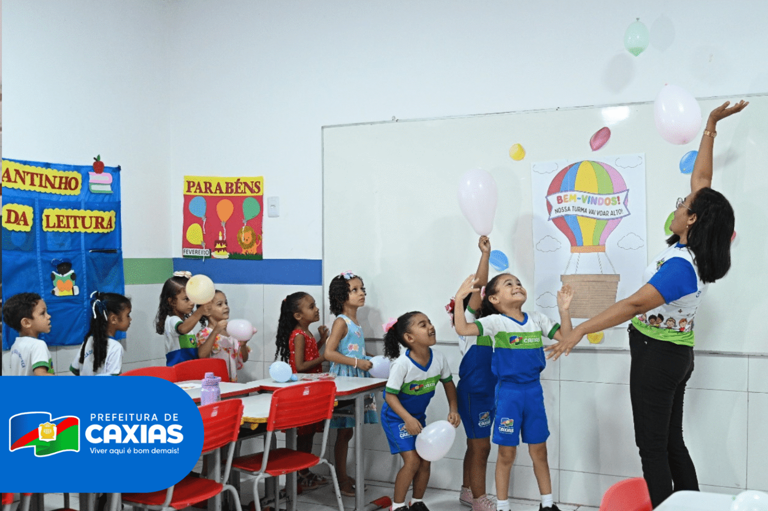 Retorno às Aulas: Mais de 26 mil Estudantes na Rede Municipal de Caxias