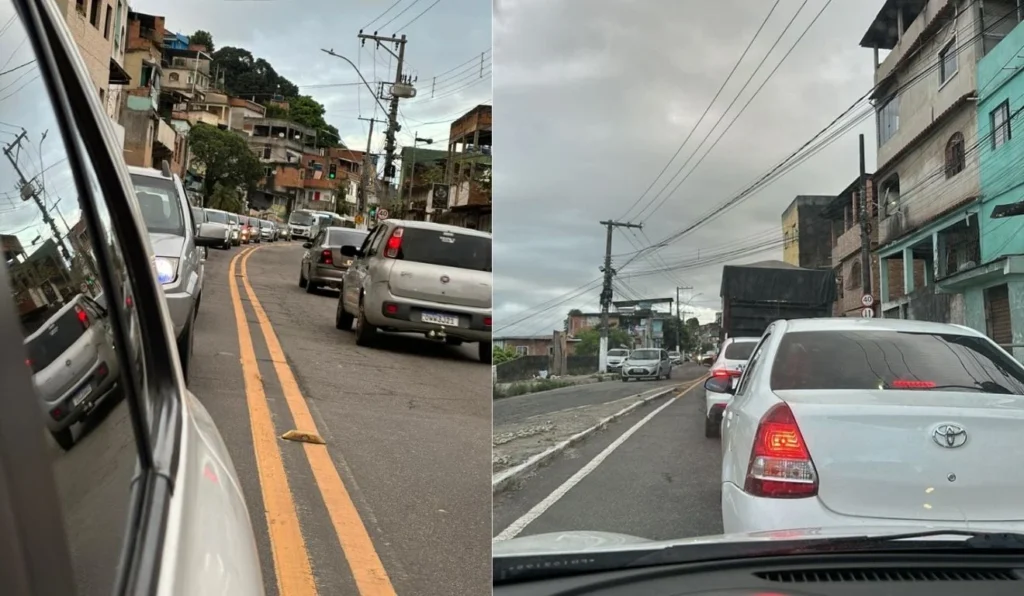Trânsito Complicado: Carros Alegóricos Geram Congestionamento em Vila Velha