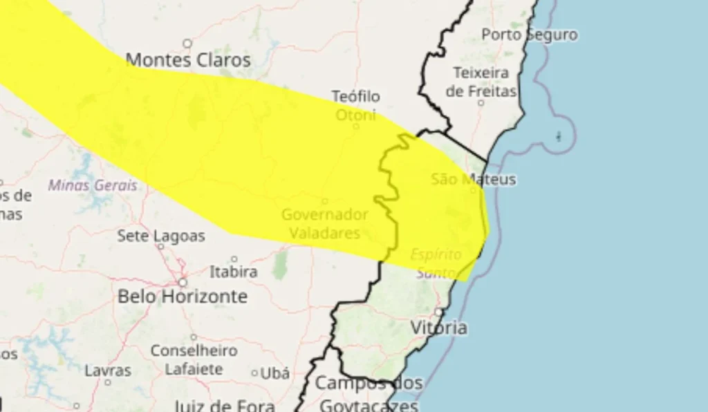 Alertas de Chuvas Intensas no Espírito Santo: Cidades em Risco de Deslizamento