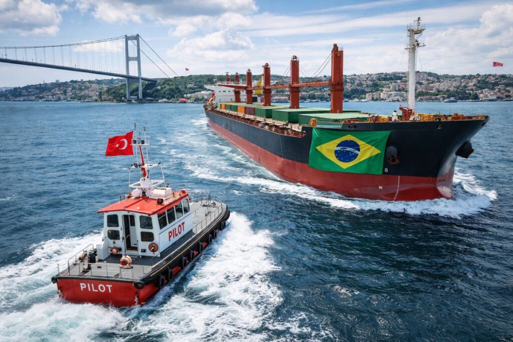 Brasil Garante Rota Alternativa Pela Turquia e Salva Exportações do Agronegócio