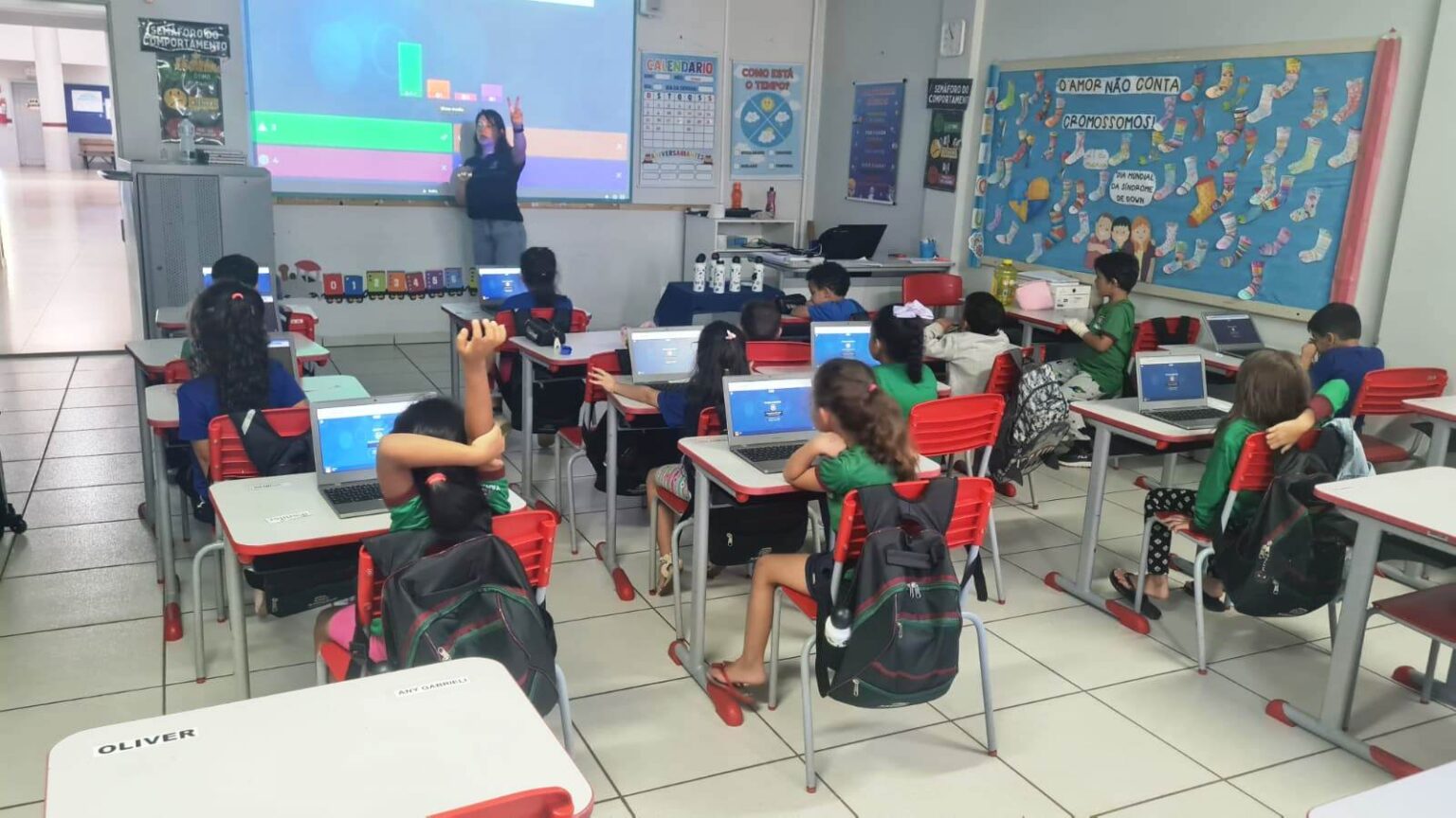 Educação Inovadora: EMEB Pequeno Príncipe Introduz Tecnologias Lúdicas nas Aulas
