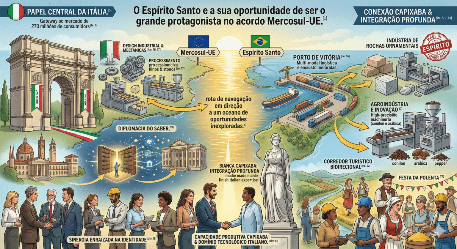 Espírito Santo: Oportunidade de Protagonismo no Acordo Mercosul-UE