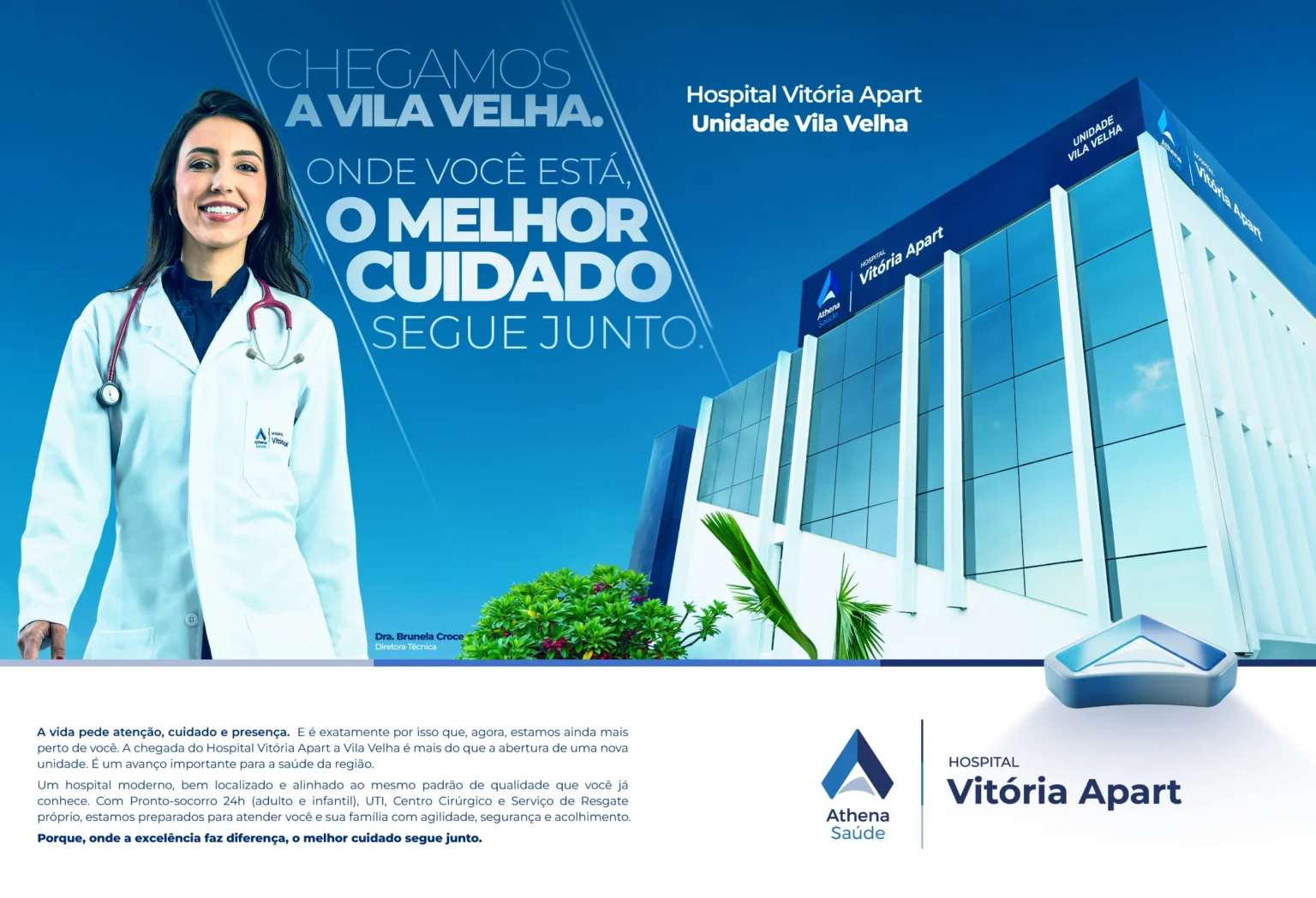 Hospital Vitória Apart Inaugura Nova Unidade em Vila Velha com Campanha da Fire Marketing Hospital Vitória Apart Inaugura Nova Unidade em Vila Velha com Campanha da Fire Marketing