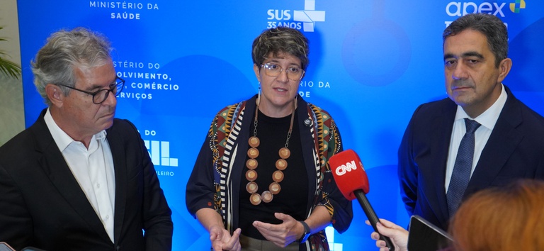 Ministério da Saúde Estabelece Parceria para Produção Nacional de Medicamento Oncológico Avançado Ministério da Saúde Estabelece Parceria para Produção Nacional de Medicamento Oncológico Avançado