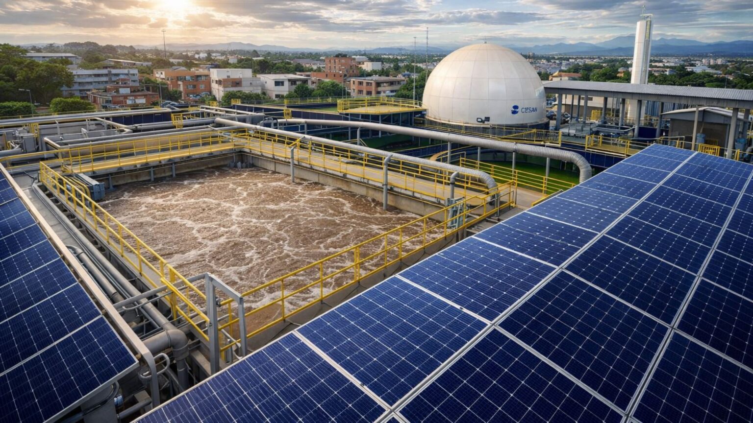 Nova Estação de Tratamento de Esgoto Sustentável no Espírito Santo: Energia Solar para um Futuro Mais Verde Nova Estação de Tratamento de Esgoto Sustentável no Espírito Santo: Energia Solar para um Futuro Mai