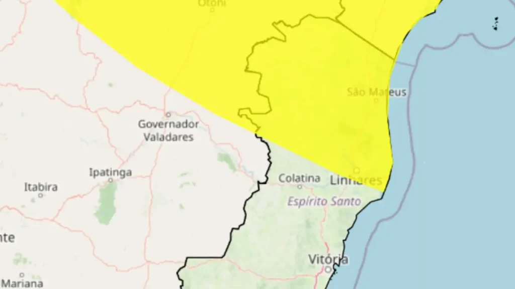 Alertas de chuvas e acidentes no Espírito Santo: Cidades em alerta neste fim de semana
