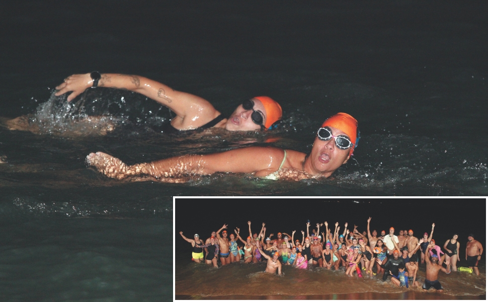 Atletas Noturnos: Desafios Aquáticos Sob as Estrelas Atletas Noturnos: Desafios Aquáticos Sob as Estrelas