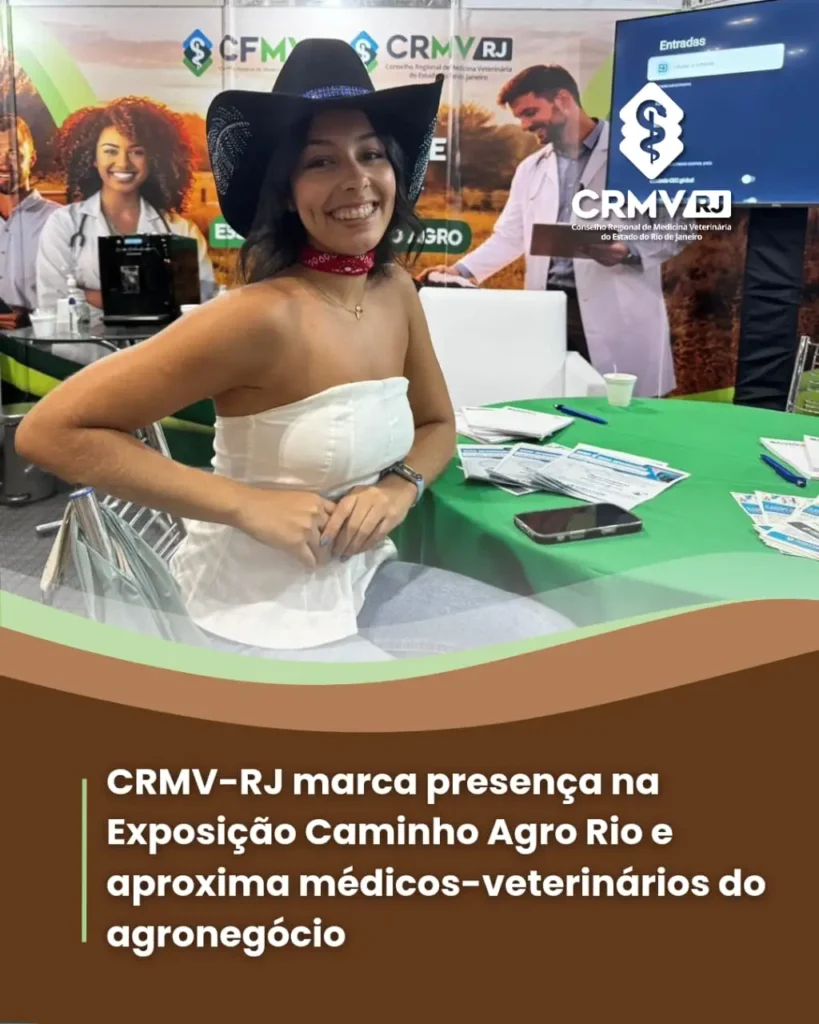 CRMV-RJ se Destaca na Exposição Caminho Agro Rio e Conecta Médicos-Veterinários ao Agronegócio