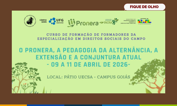 Curso Inovador Sobre Educação do Campo e Extensão Universitária Curso Inovador Sobre Educação do Campo e Extensão Universitária