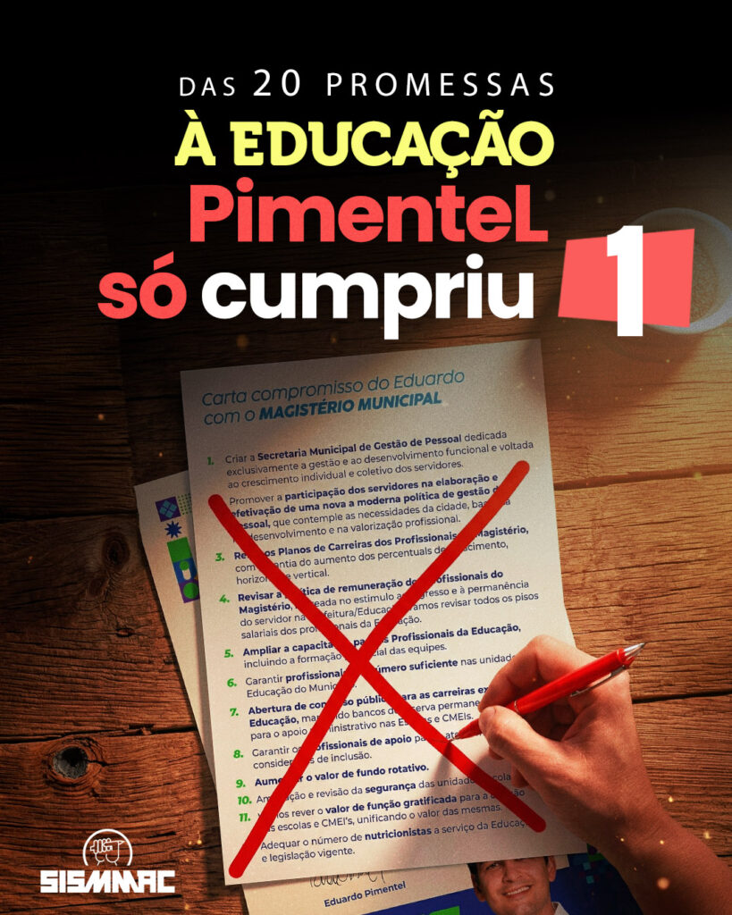 Educação em Curitiba: Pimentel Cumpriu Apenas 1 das 20 Promessas Feitas Educação em Curitiba: Pimentel Cumpriu Apenas 1 das 20 Promessas Feitas
