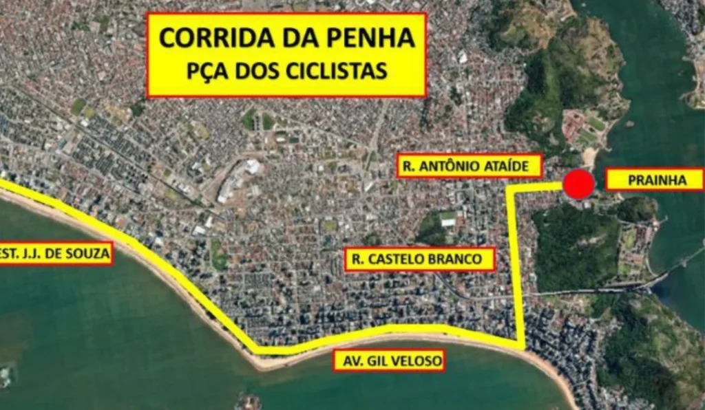 Interdições nas Ruas de Vila Velha para a Corrida e Romaria dos Cavaleiros na Festa da Penha