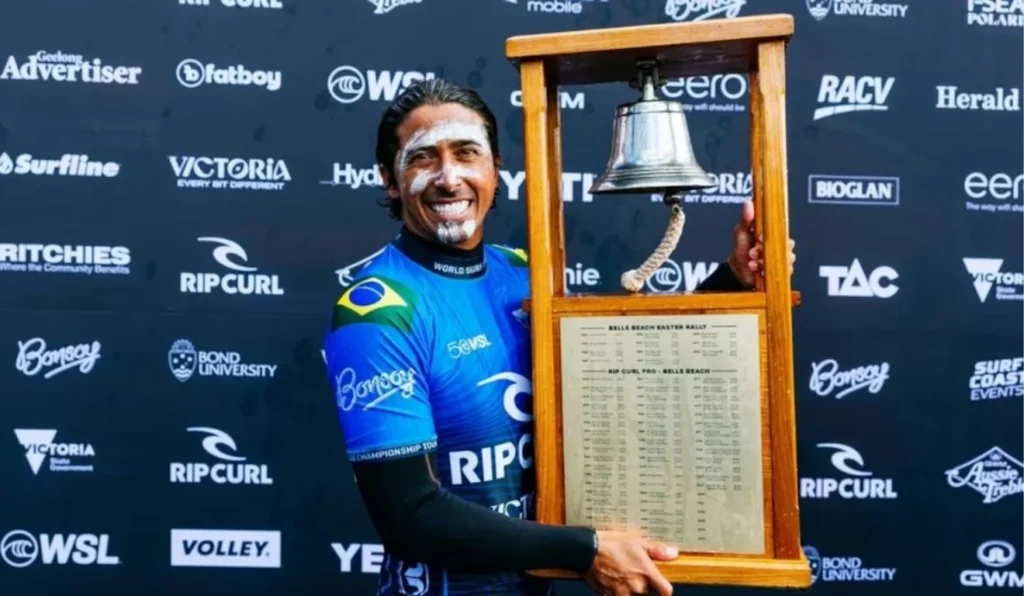 Miguel Pupo Conquista Bells Beach em Final Brasileira Inédita Miguel Pupo Conquista Bells Beach em Final Brasileira Inédita