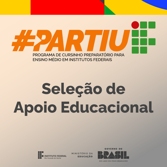 PartiuIF 2026: Editais Abertos Para Apoio Educacional no IFRN PartiuIF 2026: Editais Abertos Para Apoio Educacional no IFRN