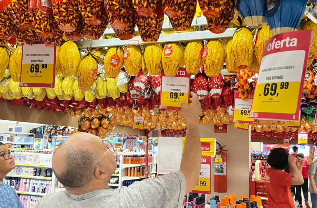 Variação de Preços de Chocolates e Ovos de Páscoa Chega a 73% em Vitória e Vila Velha