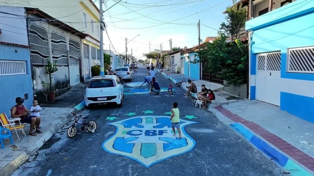 Rua mais bonita da Copa na Serra terá telão, churrasco e cerveja para moradores