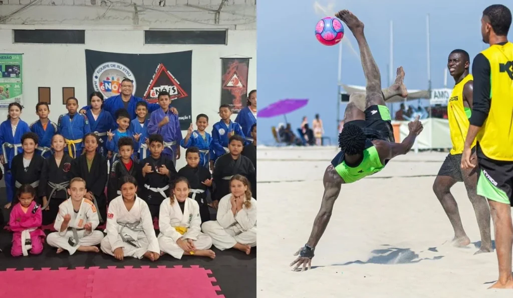 Jiu-jítsu e Libertadores de Beach Soccer: Emoção e Competição no Fim de Semana