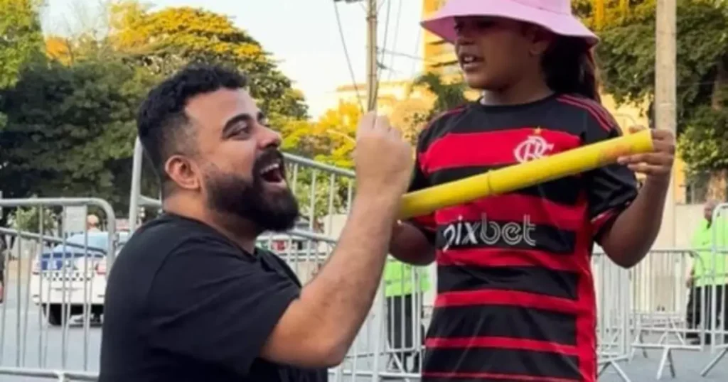 Jorginho Realiza Sonho de Torcedora do Flamengo Após Tragédia Familiar; Veja o Vídeo