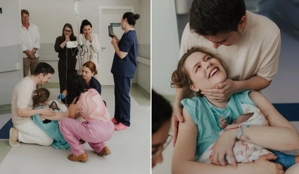 Nascimento Inusitado: Bebê Vem ao Mundo em Corredor de Hospital em Vila Velha