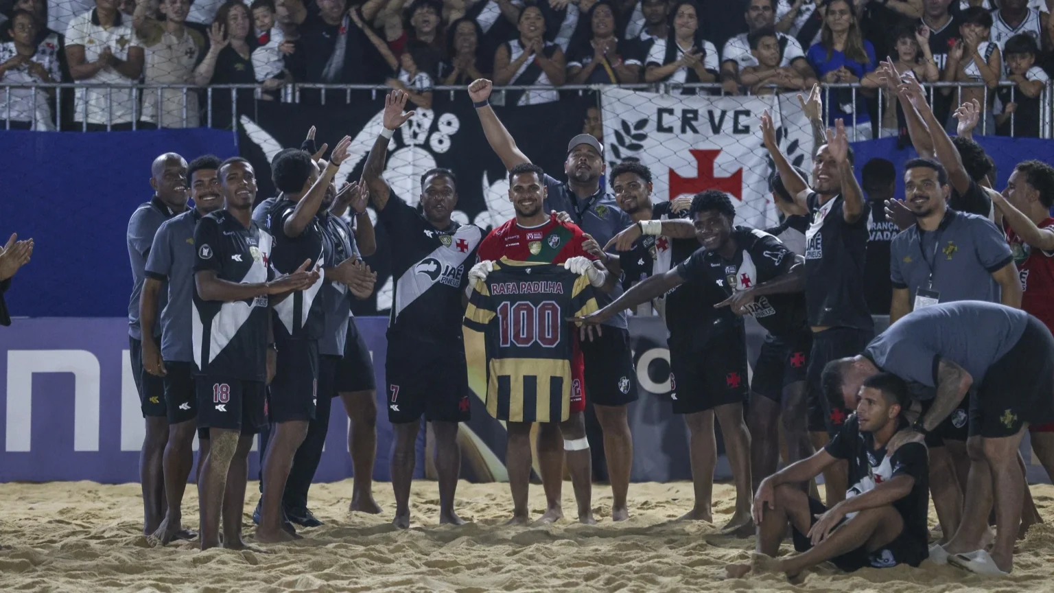 Vasco Goleia e Avança para Semifinais da Libertadores de Beach Soccer