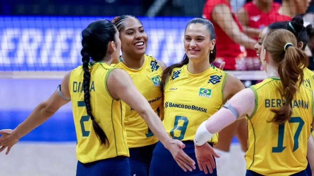 Seleção Feminina de Vôlei vence campeãs mundiais e alcança 4ª vitória na Liga das Nações