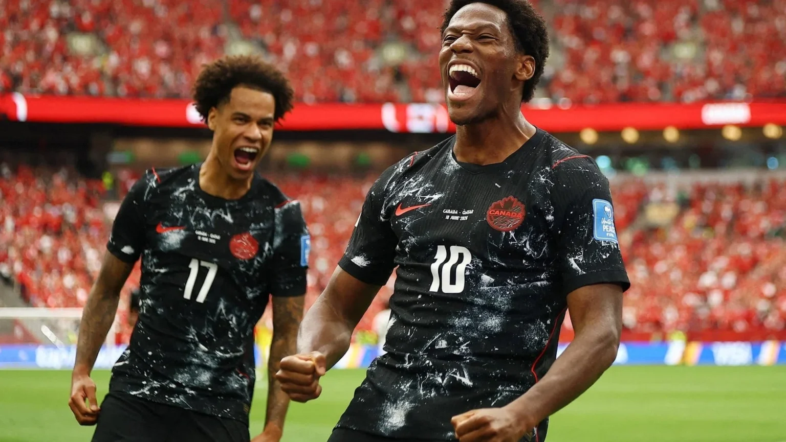 Canadá domina o Catar com goleada histórica e assume liderança no Grupo B