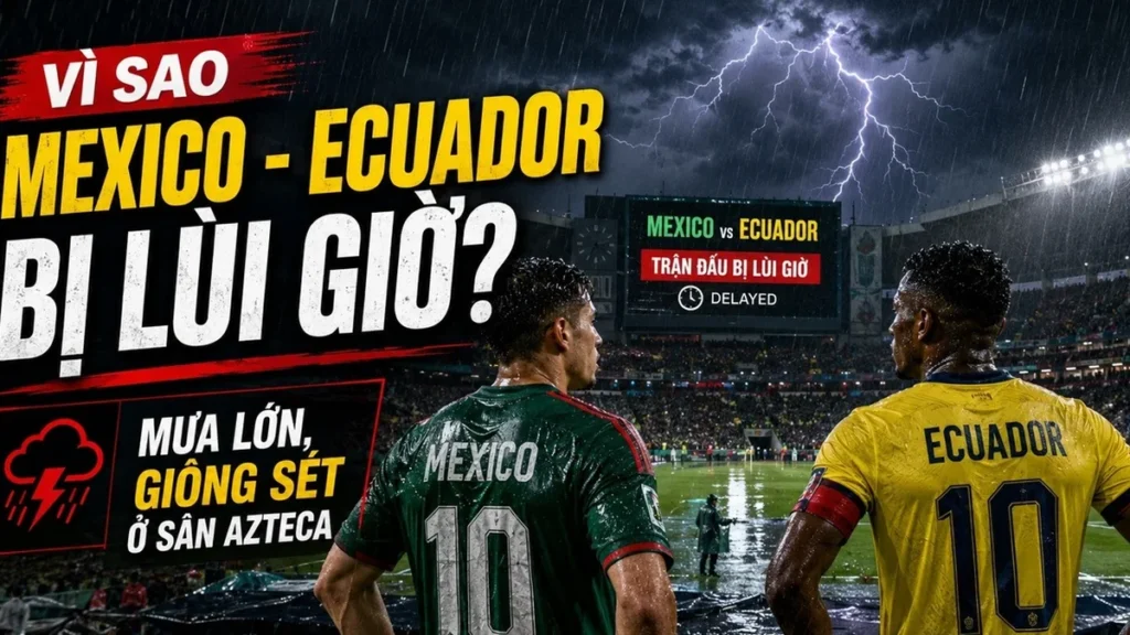 Por que o jogo México x Equador na Copa do Mundo 2026 foi adiado? Entenda os motivos