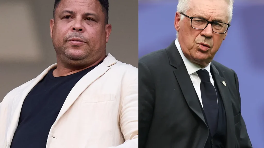 Ronaldo Fenômeno critica decisões de Ancelotti e manda recado a Vini Jr. após eliminação do Brasil n