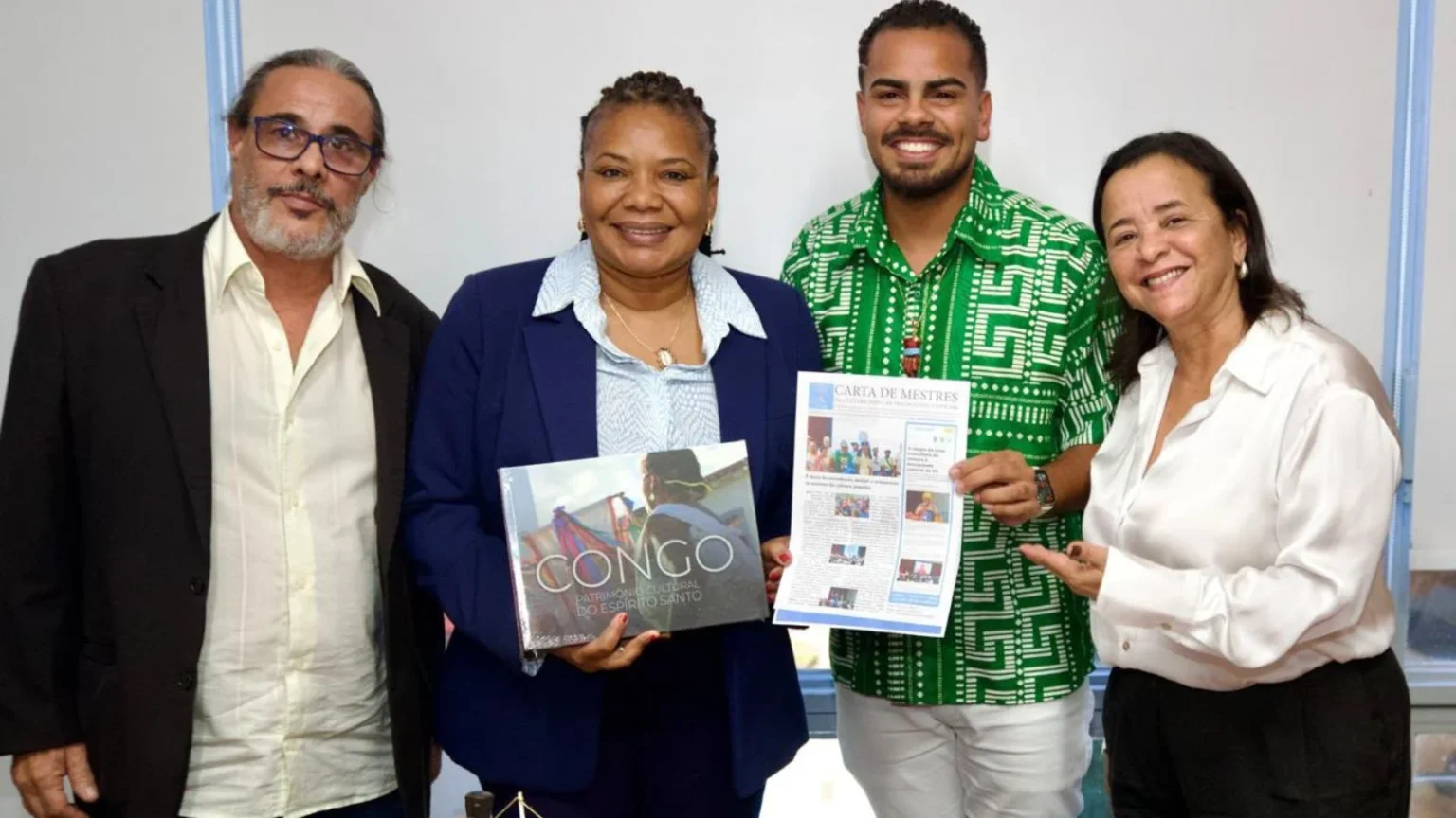 Associação de Bandas de Congo da Serra celebra 40 anos e fortalece cultura capixaba no Ministério da Cultura Associação de Bandas de Congo da Serra celebra 40 anos e fortalece cultura capixaba no Ministério da