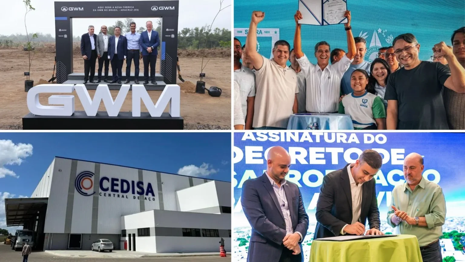 Serra registra semana histórica com investimentos de bilhões e avanço na infraestrutura