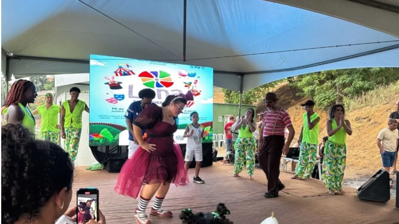 Projeto Lona de Cultura e Arte oferece programação gratuita e diversa em São Diogo, Serra Projeto Lona de Cultura e Arte oferece programação gratuita e diversa em São Diogo, Serra